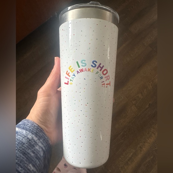 Caribou Coffee Other - Caribou Coffee 20 oz RAINBOW PRIDE BE YOU Stainless Tumbler RARE